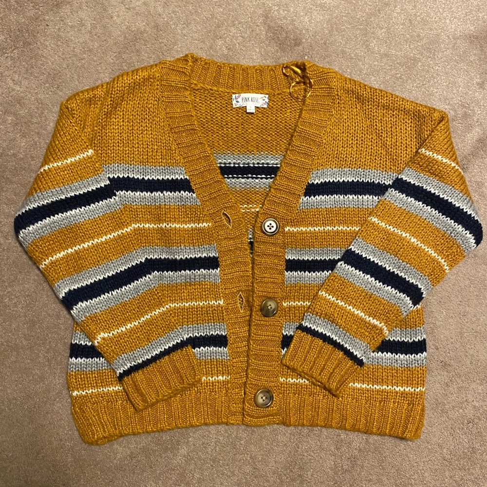 Triple Button Cardigan